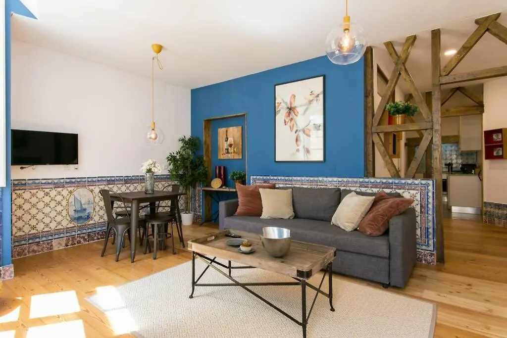 Jp39 - Baixa 18Th Century Tiles Apartment With 2 Bdr! Lissabon