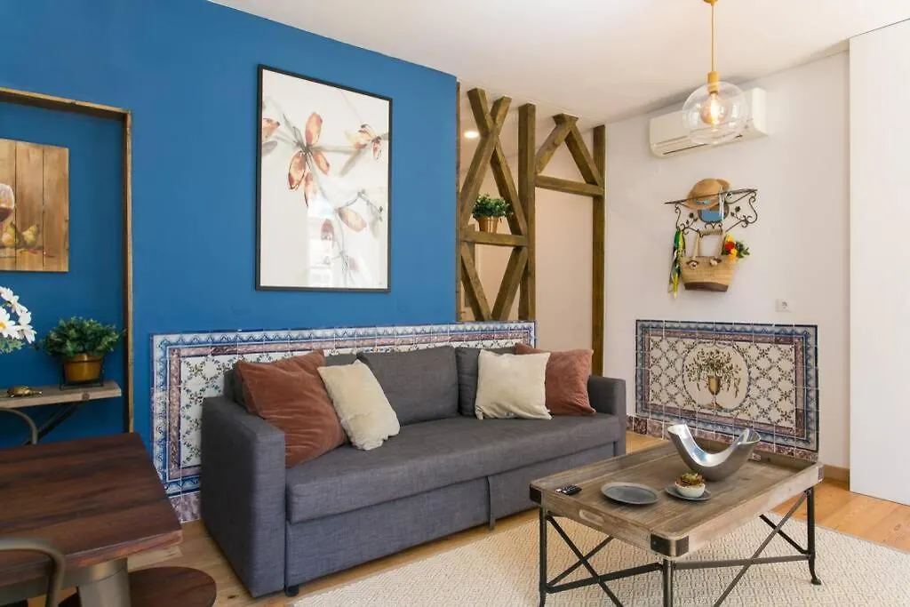 Jp39 - Baixa 18Th Century Tiles Apartment With 2 Bdr! Lissabon